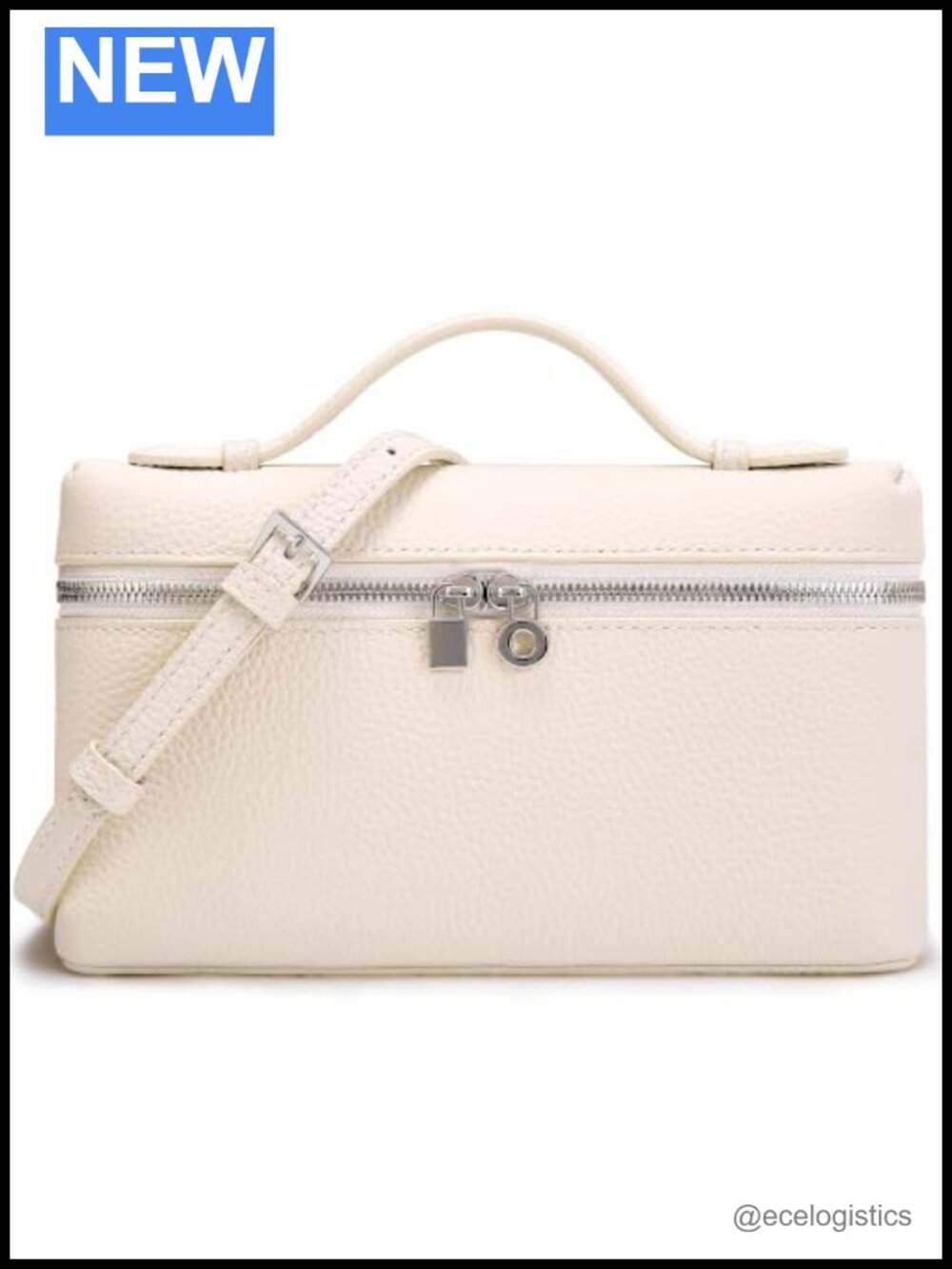 Genuine Leather Crossbody Bag Women Small Top Handle Purse Adjustable Strap